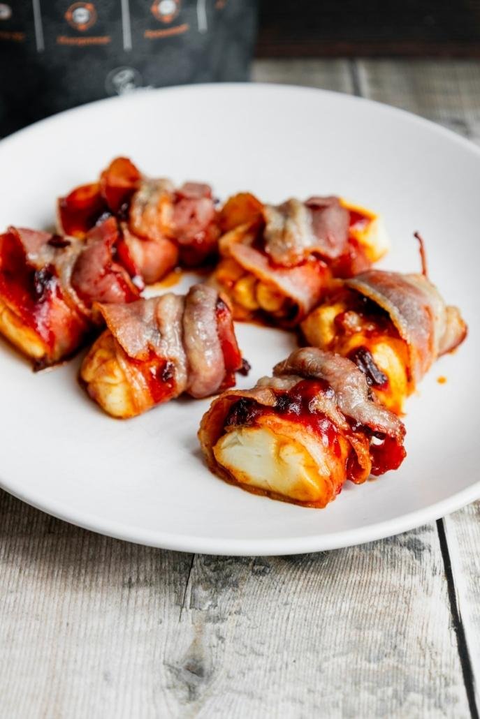 Bacon Halloumi Bites