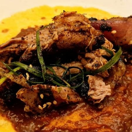 Lamb Barbecoa with Mole